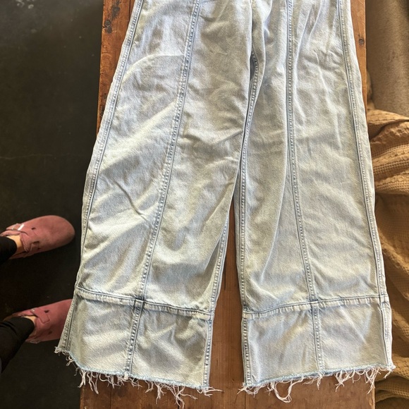 Rag and bone size 26 Featherweight Arianna Ankle Palazzo Jean - Picture 2 of 10